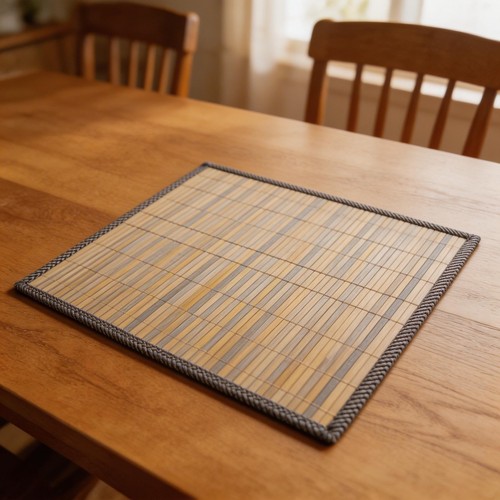 Wooden placemats rustic - wooden,