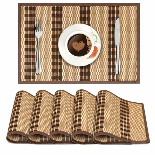 Wooden placemats set - wooden,