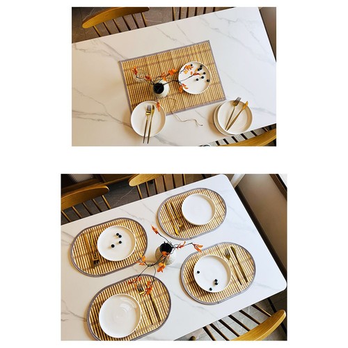 Wooden placemats rustic - wooden,
