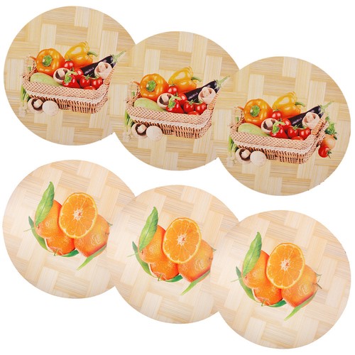 6pcs rustic style - rustic,